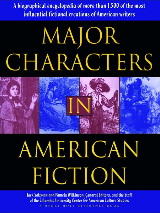 Title details for Major Characters In American Fiction by Jack Salzman - Wait list